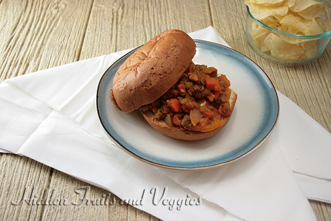 Sweet and Savory Lentil Joes