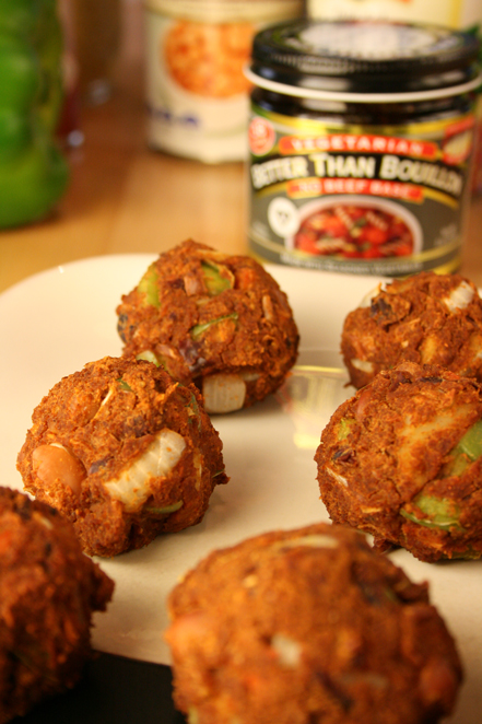 chili-meatball-rows