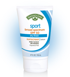 Nature's Gate Dry Finish Sunscreen