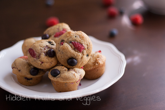 Triple Berry Muffins