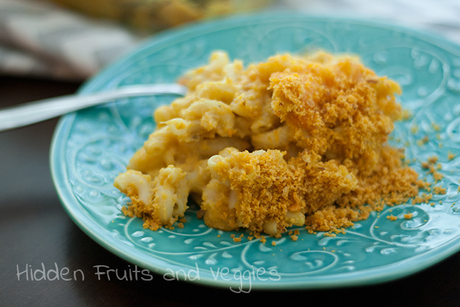 Roasted Garlic Cauliflower Mac and Cheese