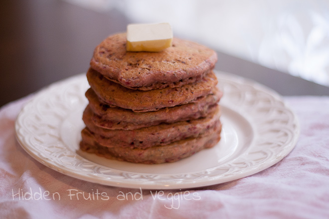 Raspberry Chia Seed Pancakes