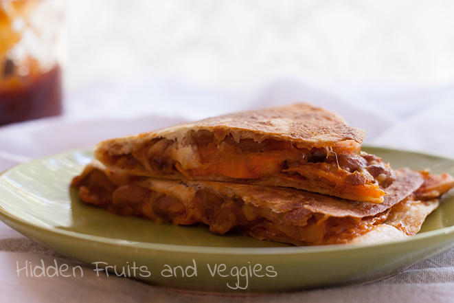 BBQ Sweet Potato Quesadilla #spon