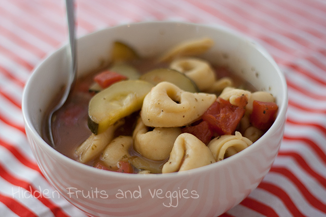 Tortellini Zucchini Soup