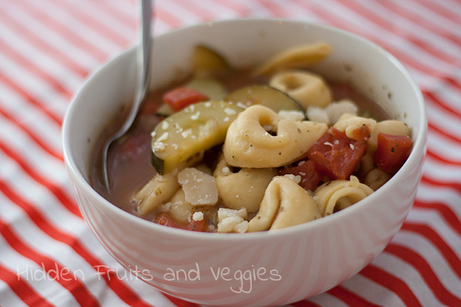 Tortellini Zucchini Soup