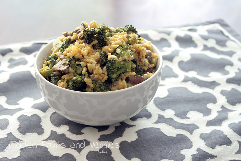 Vegan Cheesy Rice Casserole