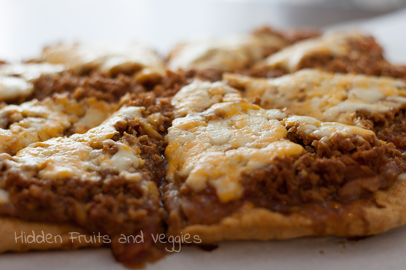 Vegetarian Taco Pizza