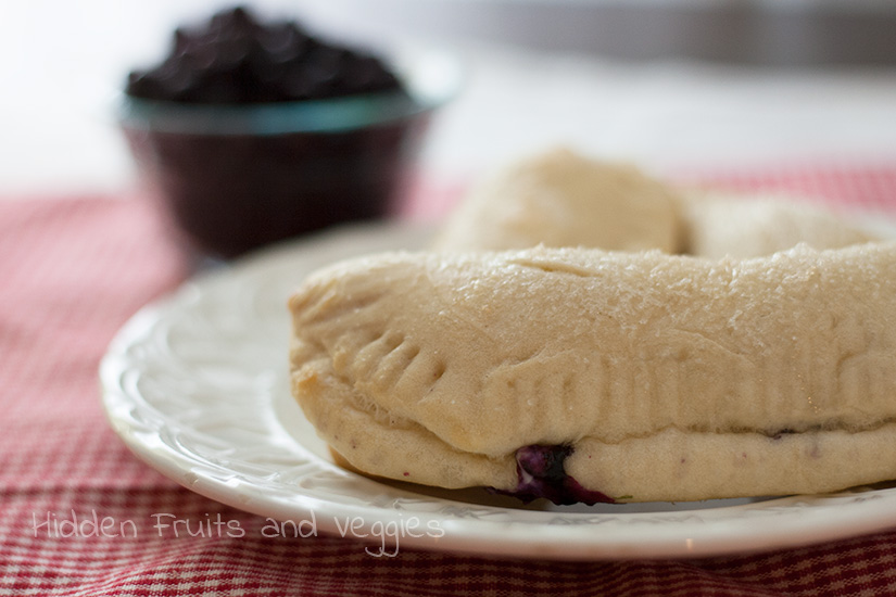 Wild Blueberry Cheesecake Dessert Calzone