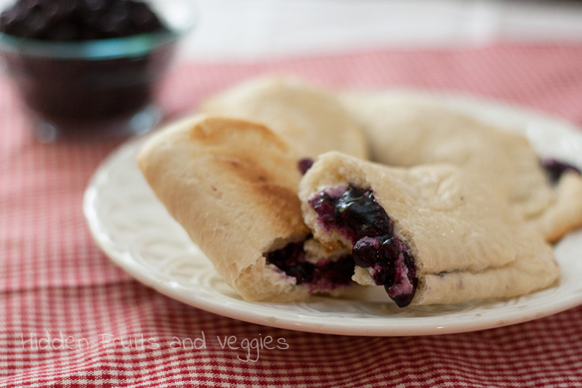 Wild Blueberry Cheesecake Dessert Calzone