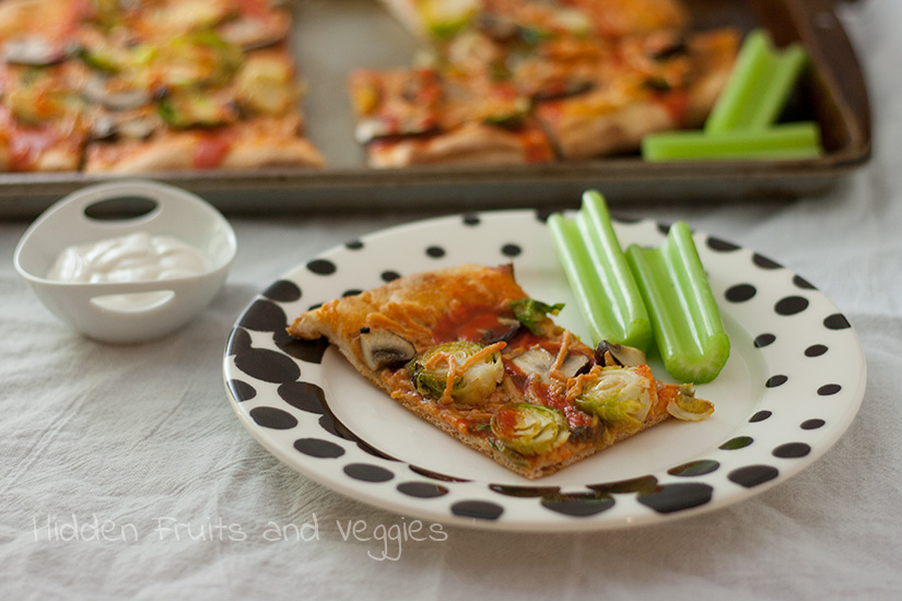 Buffalo Veggie Pizza