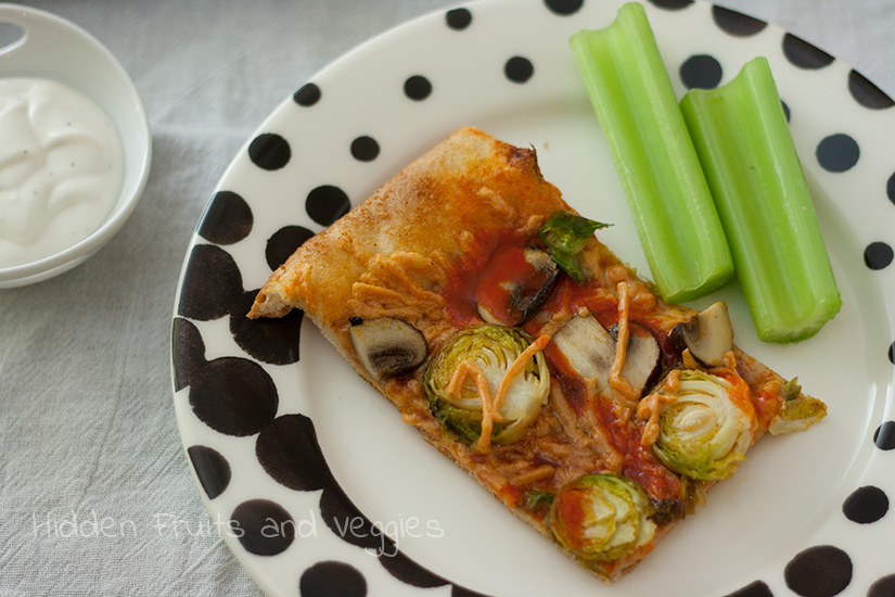 Buffalo Veggie Pizza