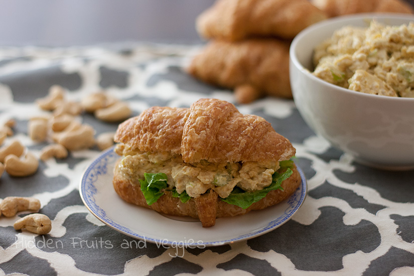 Tempeh Cashew Curry "Chicken" Salad