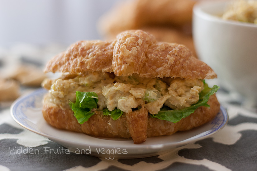 Tempeh Cashew Curry "Chicken" Salad