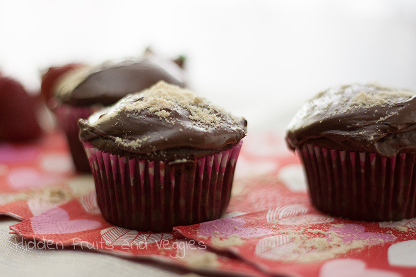 Healthier Chocolate Malt Cupcakes