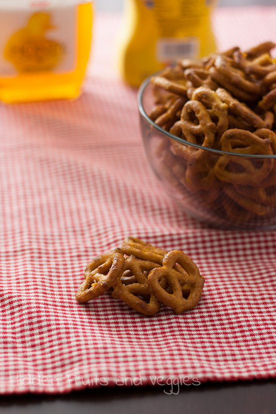 Sweet Mustard Pretzels