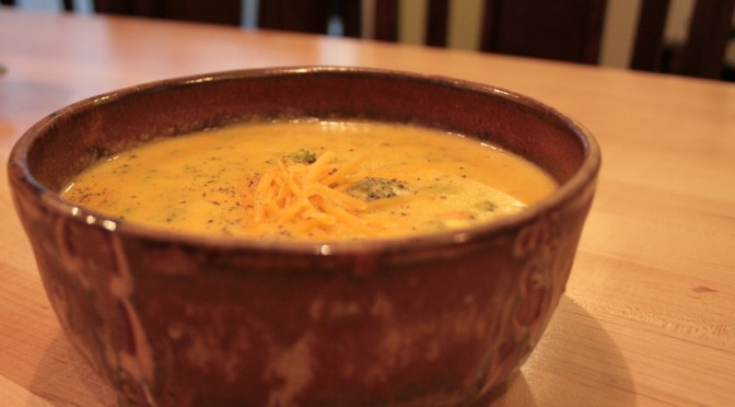 broccoli cheese soup recipe